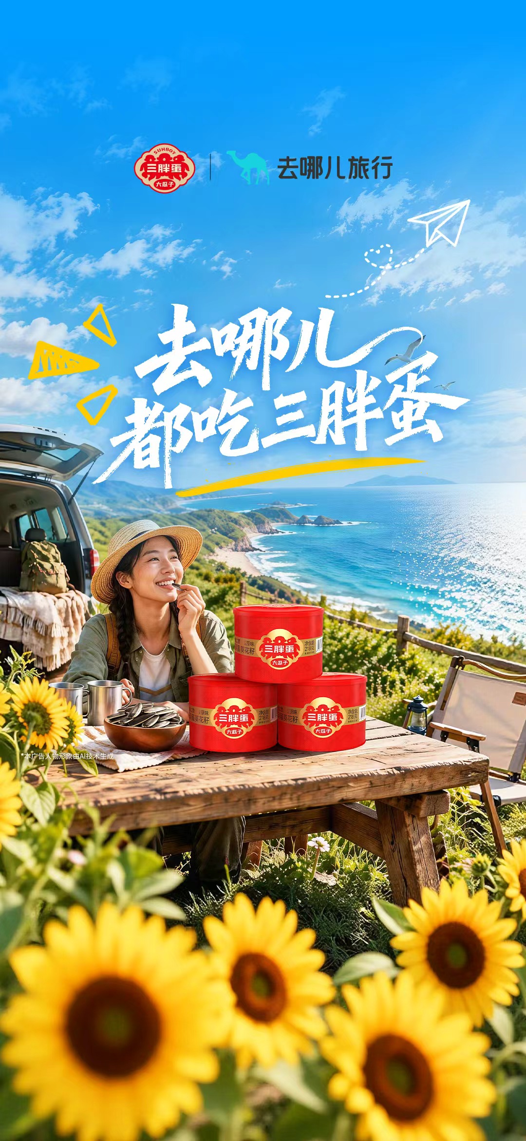 去哪儿都吃三胖蛋｜三胖蛋×去哪儿网国庆联动，共赴山海好时光