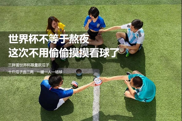 三胖蛋原味瓜子世界杯定制款等待你的检阅