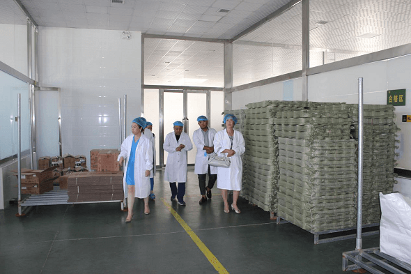 大丰粮油公司团队到三胖蛋食品有限公司参观学习